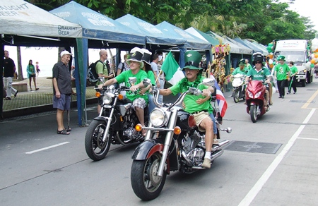 The big bikes lead the way.